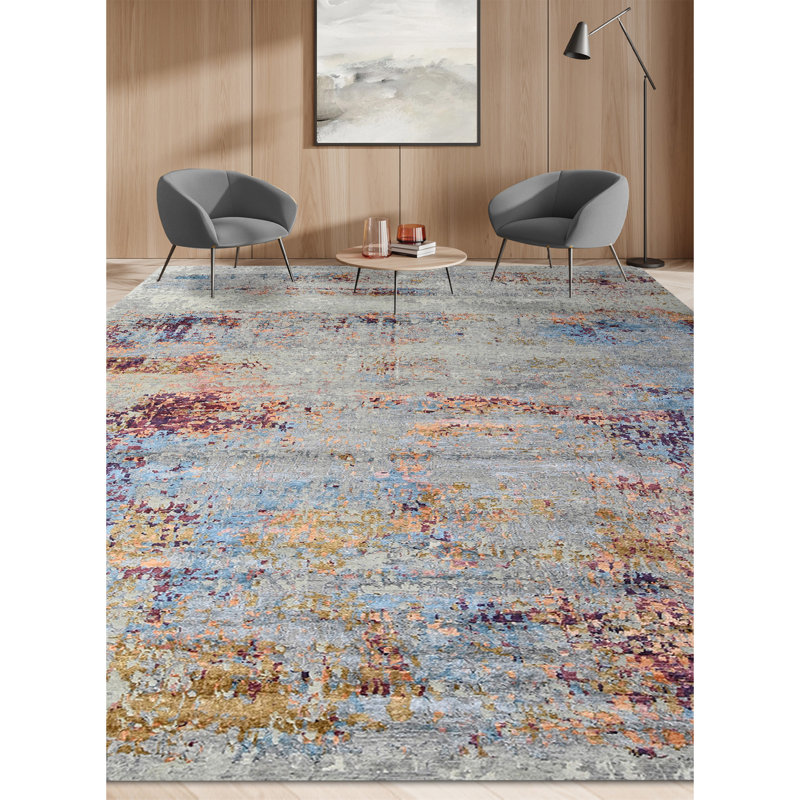 Abstract Area Rug, Rectangle 12' x 15'