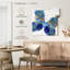 Rayures dorées papillon bleu Brampt-109214998
