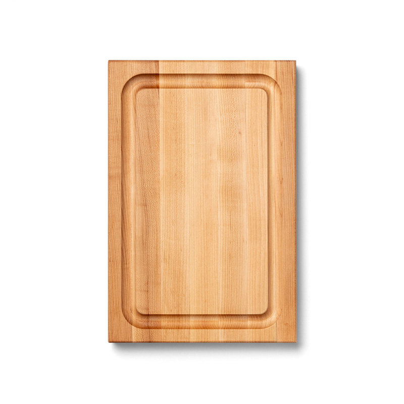 Planche à découper réversible en bois John Boos BBQ Collection, 18 po x 12 po, Érable