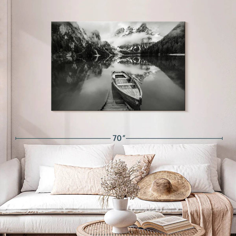 En Blanco Y Negro, 30" H x 45" W