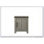 Table de bout l 16 po, table d'appoint, table de chevet avec porte d'armoire