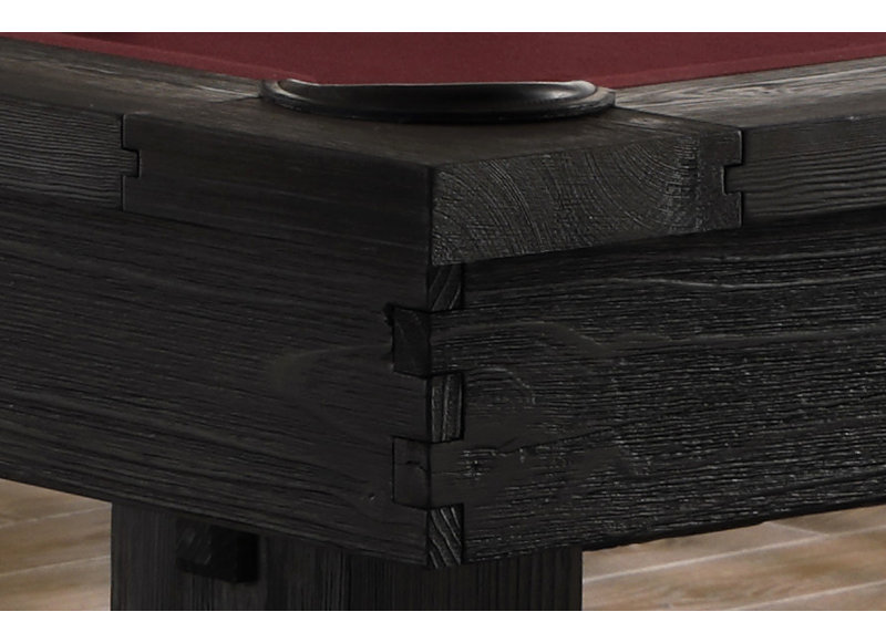 Playcraft Rio Grande Slate Pool Table With Dining Top/Professional Installation ($895 Value) Included, 33" H  x 89" L x 51" W