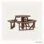 POLYWOOD Park 36" Round Picnic Table-9706144