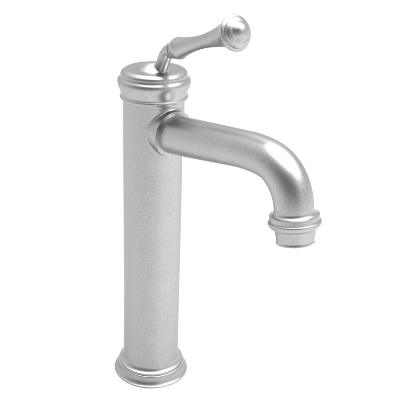 Astor Single Hole Vessel Faucet, Stainless Steel (PVD)