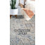 Tapis oriental traditionnel en laine noué à la main bleu clair Unique Comfortable-1697145604