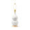 Charlotte Lamp With Shade 16-Inch White Linen, With Gold