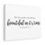 «Beautiful In It's Time Ecclesiaste», art mural chrétien, verset de la Bible-759488342