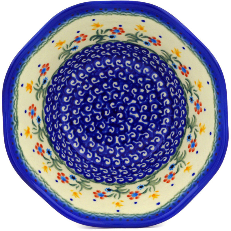 Spring Flowers Stoneware Rice Bowl