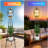 Huotian Solar Lights With Plant Stand, Outdoor Floor Lamps, Waterproof Solar Powered Floor Lamps For Patio Deck Porch Yard Garden Decor,Mother's Day Gift