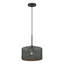Luminaire suspendu noir 1 lumière Adabella