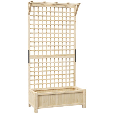 183cm H x 45cm W Wood Lattice Panel