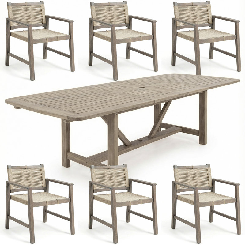 Ensemble de patio, Gris, 6
