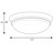 Mccully Glass LED Flush Mount-28676760-28676758