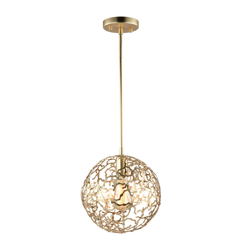 Luminaire sphère suspendu 1 lumières simple Aicha