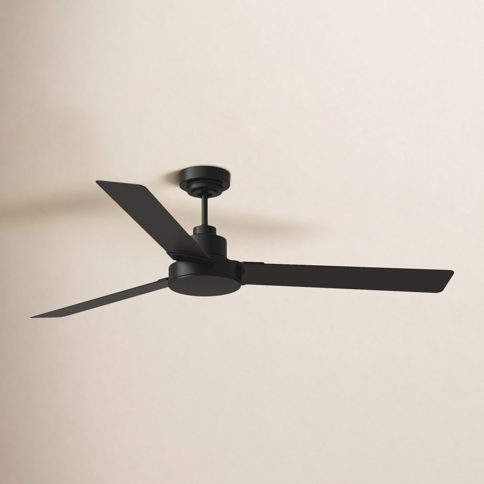 Marra 58'' 3 Blade Ceiling Fan, Midnight Black