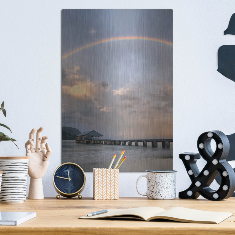 «Rainbow Pier IV» par Dennis Frates, H 16 po x l 12 po