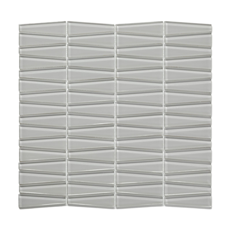 Coastline Mosaic Sheet Wall & Floor Tile, Tule Gloss