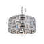 Lustre cylindrique unique / remarquable 6 lumières