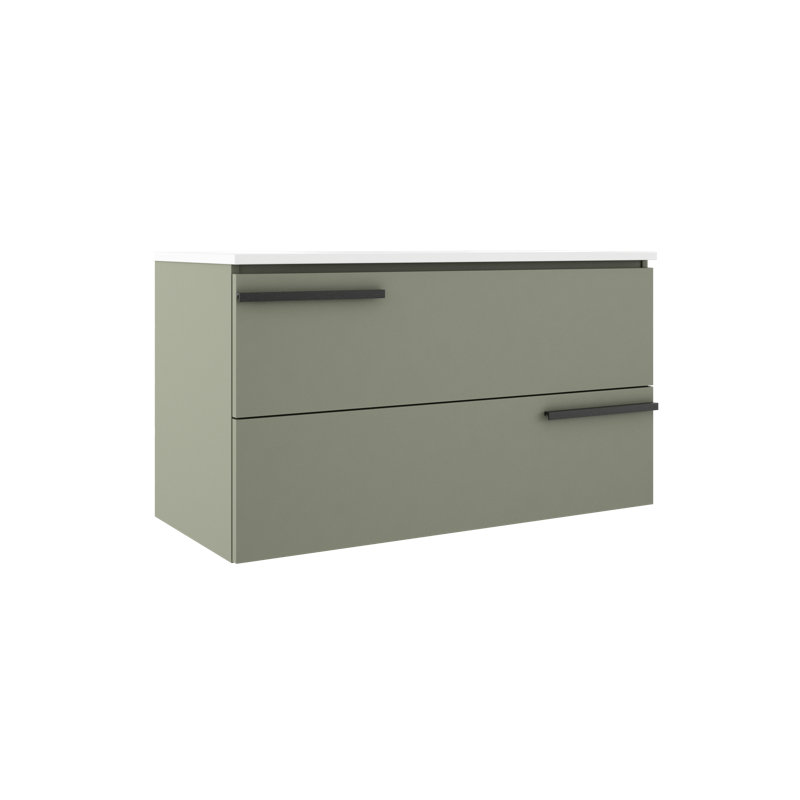Ensemble de meuble-lavabo simple 36 po, Vert sauge