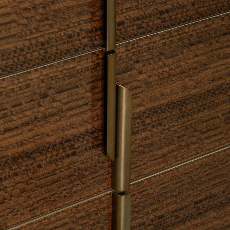 Pavira Walnut 6 - Drawer Dresser
