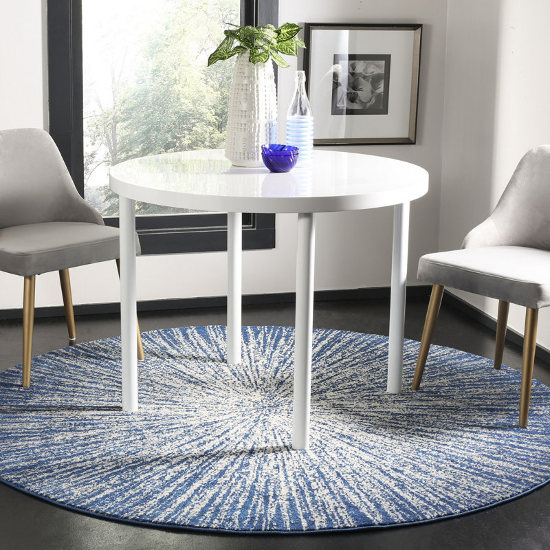 Faustina Performance Abstract Rug, Round 6'7"