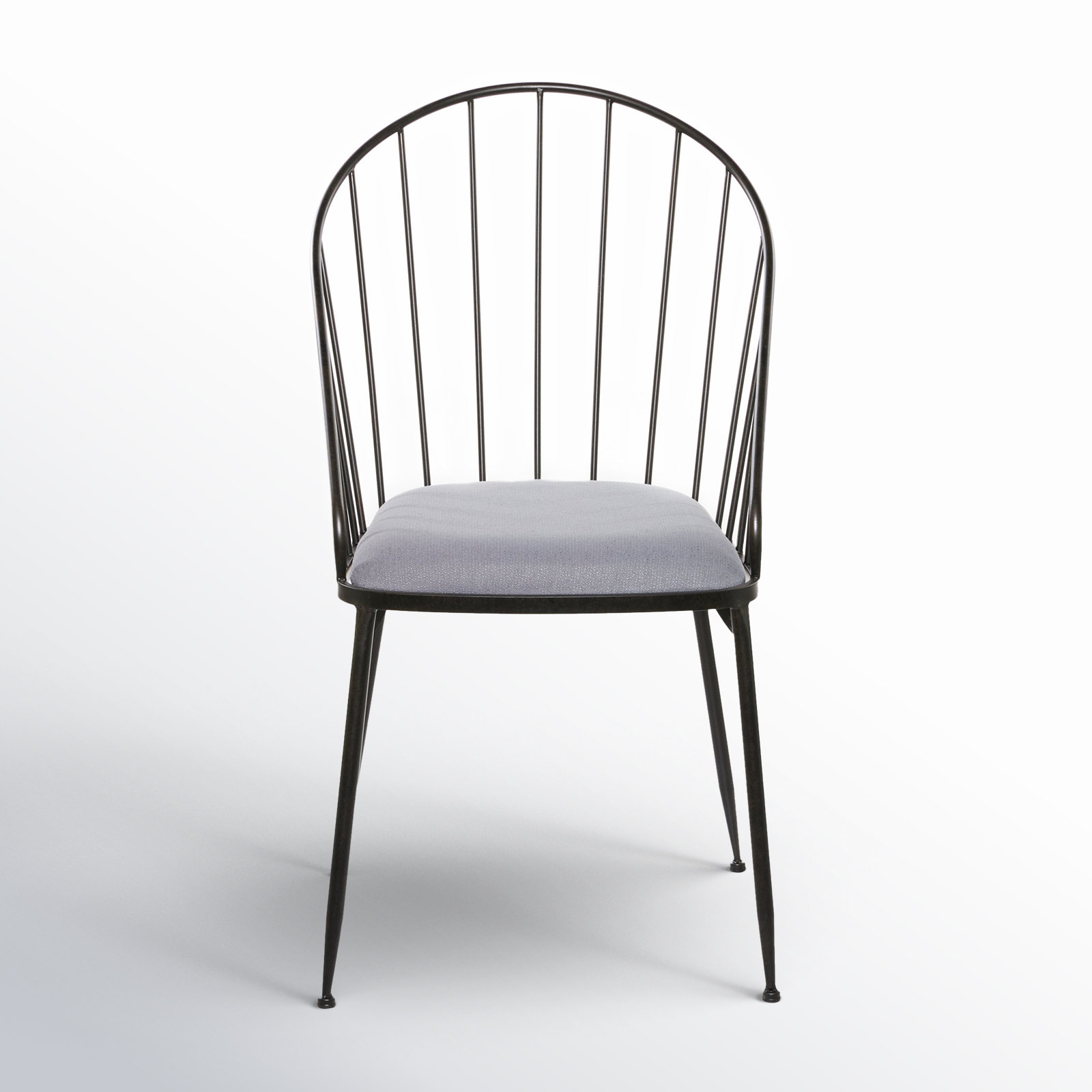 Side Chair Berry Windsor Metal Chair Joss Main Marlowe Upholstered