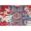 High-Quality Hand-Knotted Navy And Red Area Rug