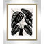 «Black and White Pots Plant I» par Daniela Santiago - reproduction de cadre photo-63616362-63616356