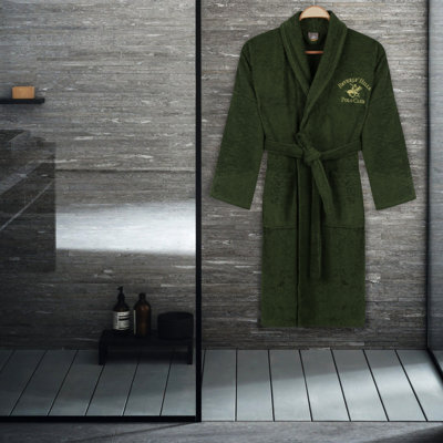 Mid-Calf Bathrobe with Pockets