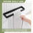 Premium Towel Bar, 304 Stainless Steel Wall-Mounted Towel Rack With Long Support Rod And Hidden Mounting Screws-112410271
