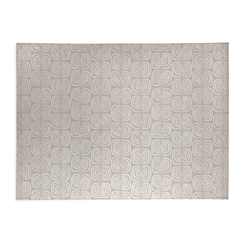 The Way Kids Play Mat, Rectangle 4' x 6', Taupe