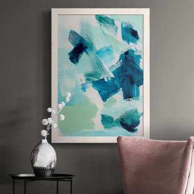 " Teal Composition II "
