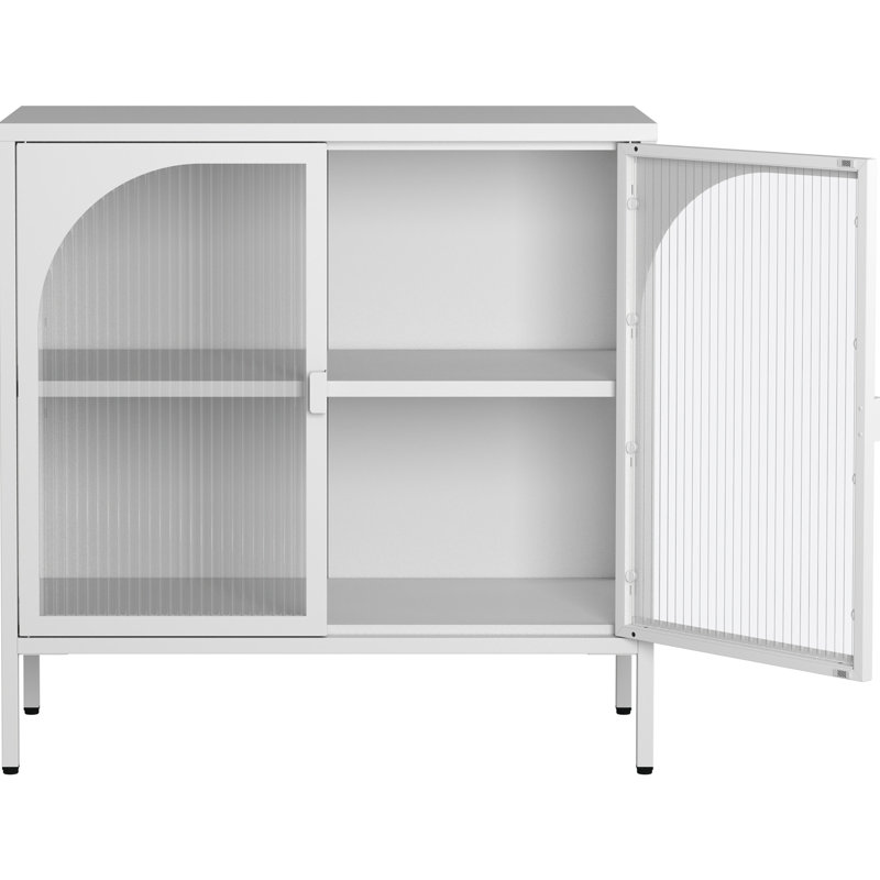Buffet en métal, Blanc