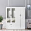 Everlean 4 Door Solid Wood Wardrobe