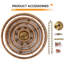 Luminaire de lustre en rotin Boho-1156675098-1156675099