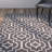 Rennie Hand Woven Cotton Geometric Rug-20657613