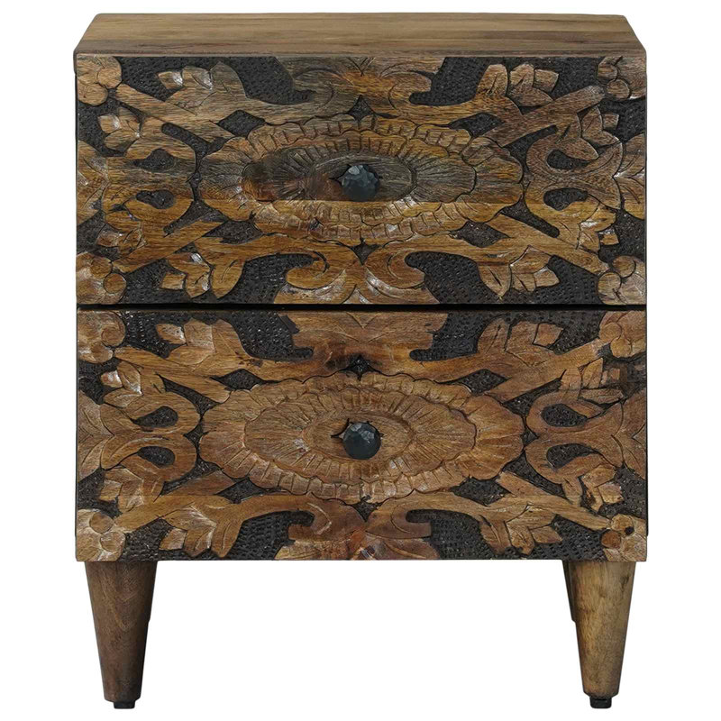 Solid Wood Bedside Table