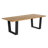 Wittenburg Rectangular Teak Solid Wood Outdoor Dining Table , 94 " W 39 " D