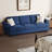 91" Lawson Sofa With Extra Deep Seats, 3-seat Sofa Couch For Living Room, Mid-century Modern(set Of 2)-1860462101