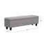 Banc de rangement rembourré Belvilus-119025426