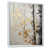 White Floater Framed