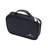 Slim Brush Holder Case with 4 Sections Zippered Cosmetics Bag Organizer for Traveling Makeup