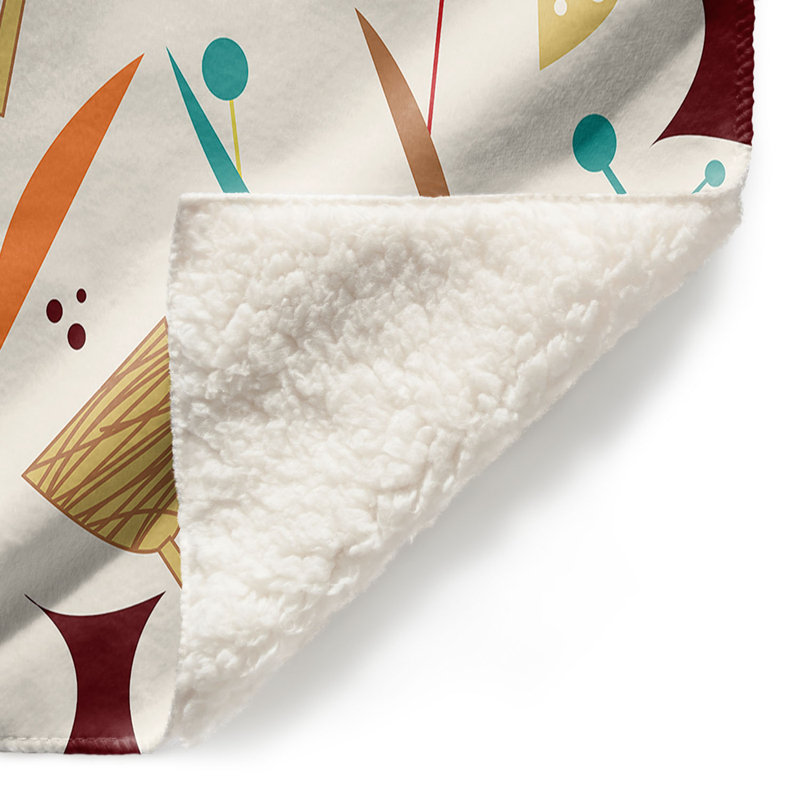 Couverture Mid-Century Hero, 51 po x 60 po