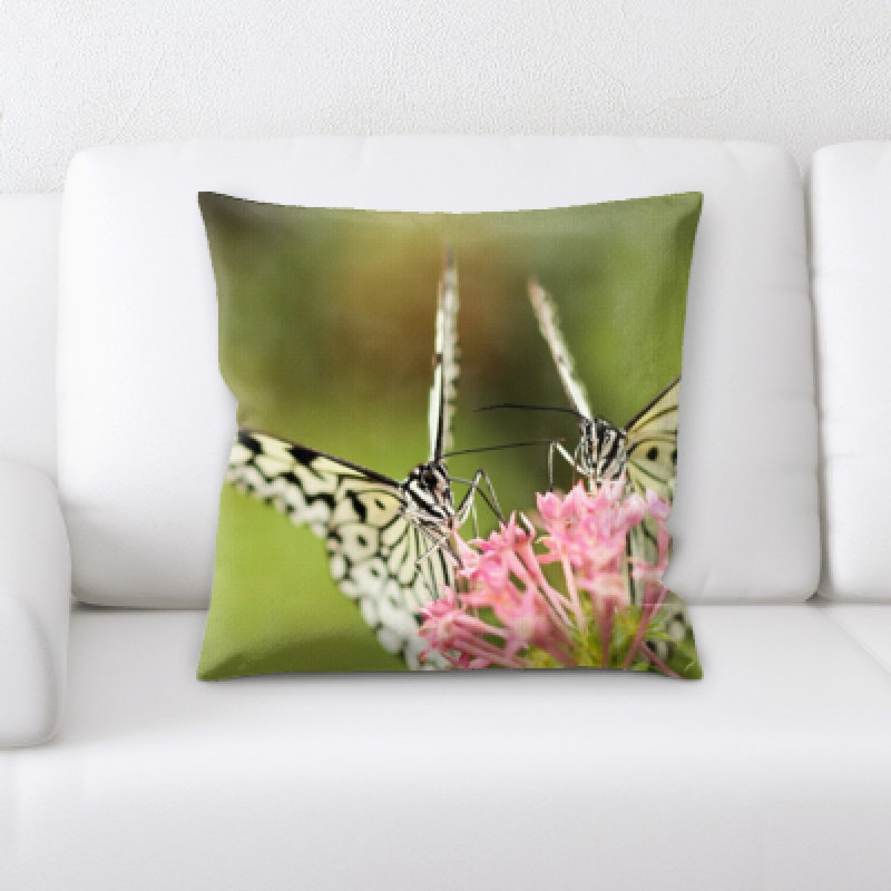 Microsuede Throw Pillow