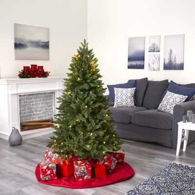 Easy Set-Up Lighted Christmas Tree