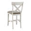 Chaise d'appoint rembourrée en laine Danian-1716910913
