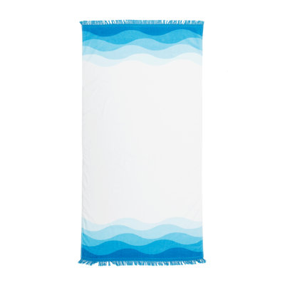 Serviette de plage 100% coton Miers