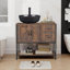 Meuble-lavabo simple 36 po avec lavabo sur pied Farmhouse