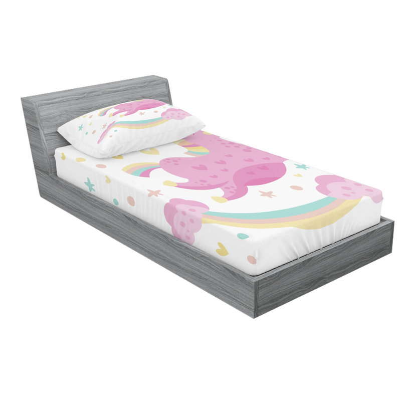 Microfiber Sheet Set, Twin XL Sheet Set with Fitted Sheet