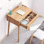Bureau en bois naturel 60 cm